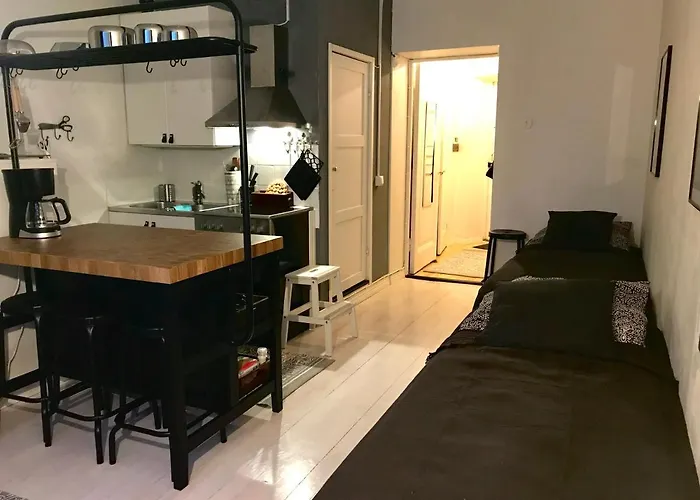 Rustic Black And White شقة هلسنكي