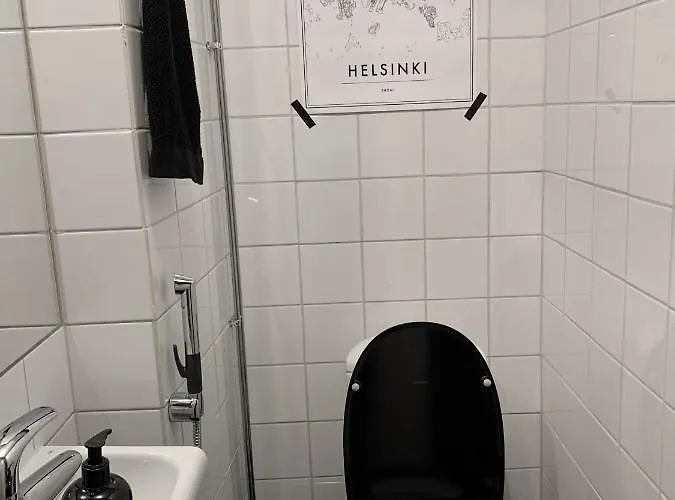 Rustic Black And White Apartmán Helsinky