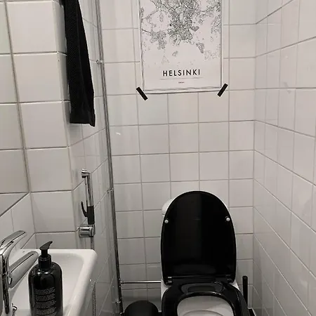 Rustic Black And White Huoneisto Helsinki